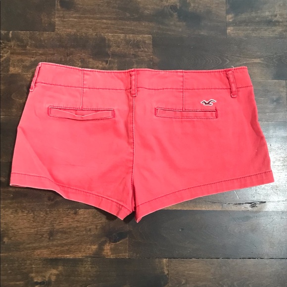 Hollister red shorts size 27 - Picture 2 of 3